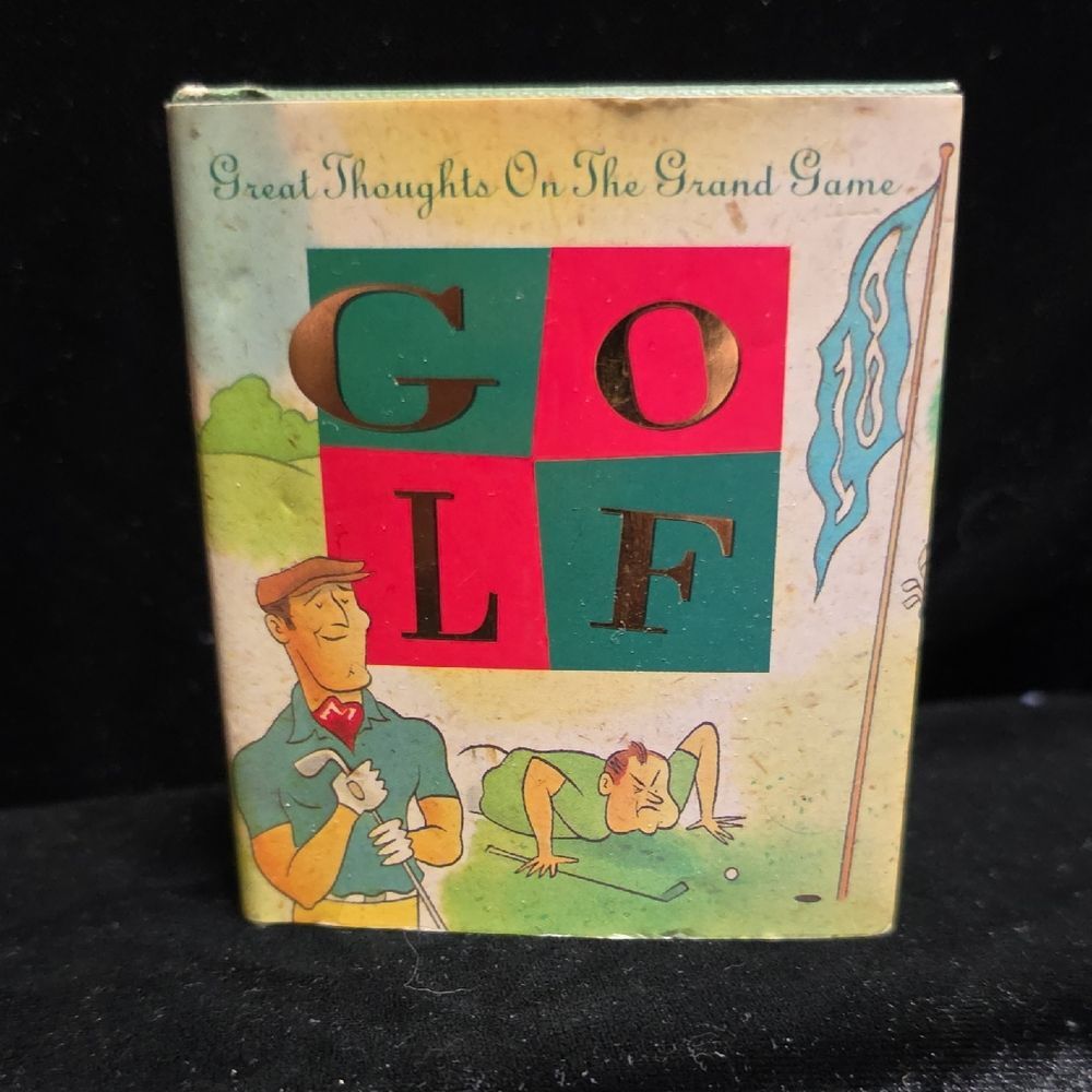 3/$28‎  Golf: Great Thoughts on the Grand Game by David Borgenicht, Mini Book